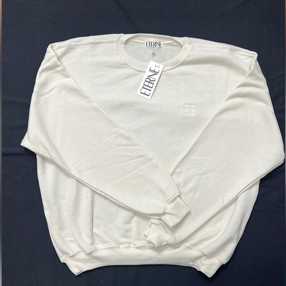 Eterne Oversized Crewneck. Creamy white color. Size M, perfect conditions - Picture 5 of 7